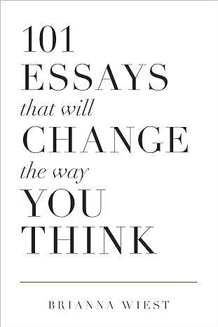 Favorite Books - 101 Essays That Will Change The Way You Think